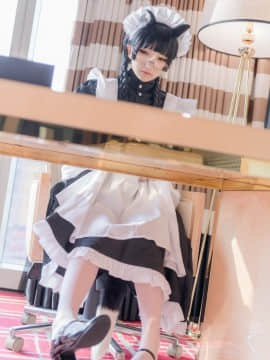 [網路收集系列] Sexy Neko Maid Cosplay_112