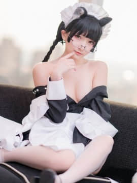 [網路收集系列] Sexy Neko Maid Cosplay_113