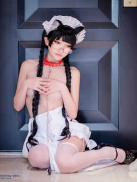 [網路收集系列] Sexy Neko Maid Cosplay_33