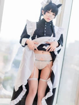 [網路收集系列] Sexy Neko Maid Cosplay_32