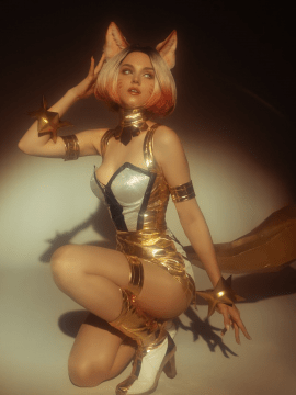 [Shirogane-sama] 合集 (Updated 2020-09-20)_204_LoL_Cosplay_League_of_Legends_Ahri_5255427