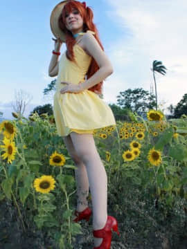 [SailorMappy] Asuka (Evangelion)_45：asuka_yellow_sundress_cosplay_evangelion_by_sailormappy_d6m2ffj