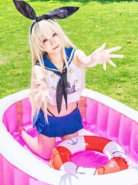 クルミの島風コス_shimakaze_pool007