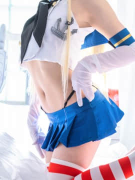 クルミの島風コス_shimakaze_white060