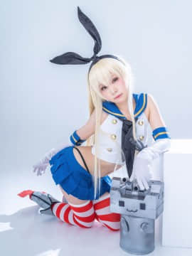 クルミの島風コス_shimakaze_white044