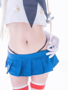 クルミの島風コス_shimakaze_white099