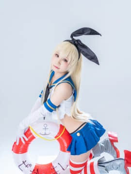 クルミの島風コス_shimakaze_white036