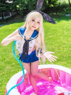 クルミの島風コス_shimakaze_pool012