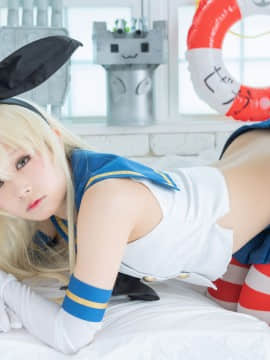 クルミの島風コス_shimakaze_white056