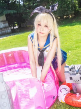 クルミの島風コス_shimakaze_pool024