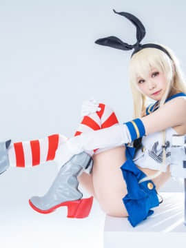 クルミの島風コス_shimakaze_white046