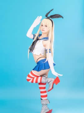 クルミの島風コス_shimakaze_white047