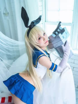 クルミの島風コス_shimakaze_white004