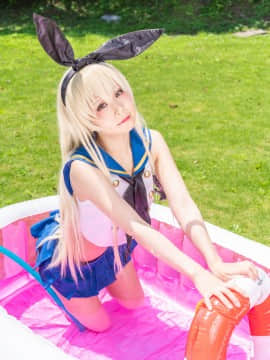 クルミの島風コス_shimakaze_pool006