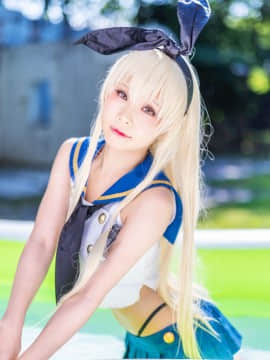 クルミの島風コス_shimakaze_pool058