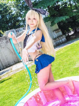 クルミの島風コス_shimakaze_pool011