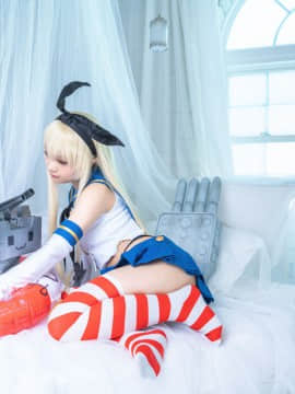 クルミの島風コス_shimakaze_white013