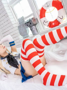 クルミの島風コス_shimakaze_white053