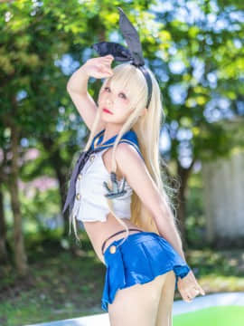 クルミの島風コス_shimakaze_pool054