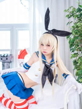 クルミの島風コス_shimakaze_white077