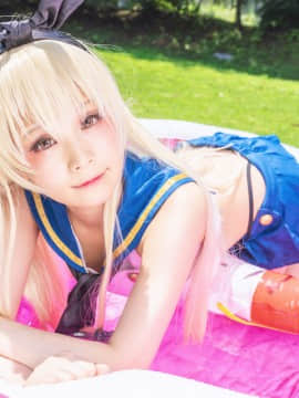 クルミの島風コス_shimakaze_pool019