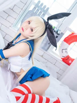 クルミの島風コス_shimakaze_white082