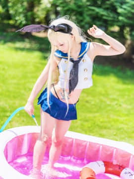 クルミの島風コス_shimakaze_pool032