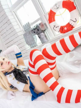 クルミの島風コス_shimakaze_white054