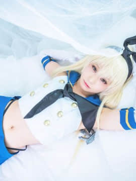 クルミの島風コス_shimakaze_white027