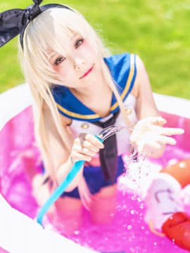 クルミの島風コス_shimakaze_pool040