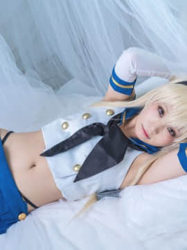 クルミの島風コス_shimakaze_white021