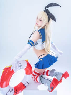 クルミの島風コス_shimakaze_white042