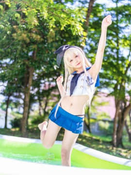 クルミの島風コス_shimakaze_pool051