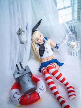 クルミの島風コス_shimakaze_white018