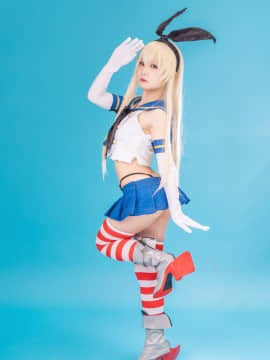 クルミの島風コス_shimakaze_white048