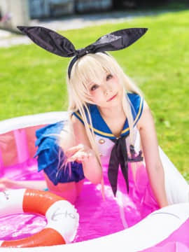 クルミの島風コス_shimakaze_pool017