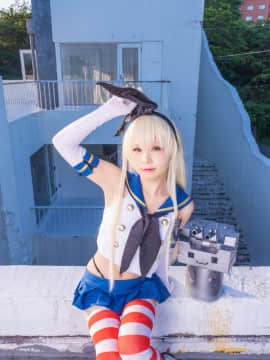 クルミの島風コス_shimakaze_pool080