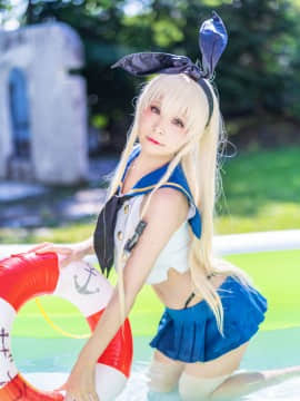 クルミの島風コス_shimakaze_pool059