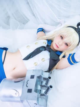 クルミの島風コス_shimakaze_white024