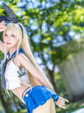 クルミの島風コス_shimakaze_pool055