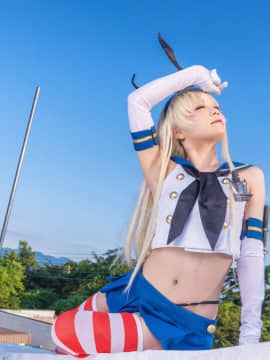 クルミの島風コス_shimakaze_pool085