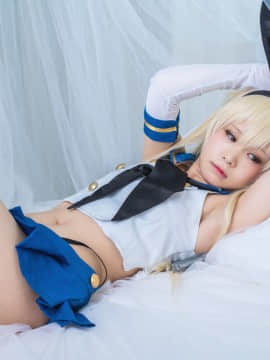 クルミの島風コス_shimakaze_white020