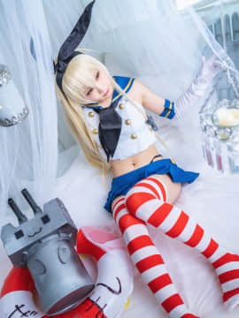 クルミの島風コス_shimakaze_white019