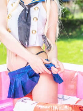 クルミの島風コス_shimakaze_pool022