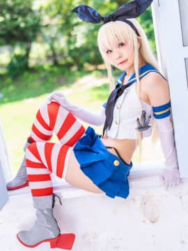 クルミの島風コス_shimakaze_pool005