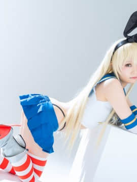 クルミの島風コス_shimakaze_white043