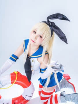 クルミの島風コス_shimakaze_white040