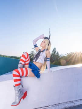 クルミの島風コス_shimakaze_pool081