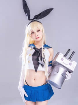 クルミの島風コス_shimakaze_white094