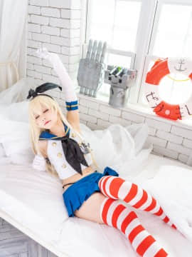 クルミの島風コス_shimakaze_white050